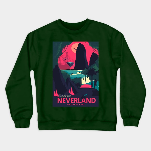 Neverland Crewneck Sweatshirt by Heymoonly